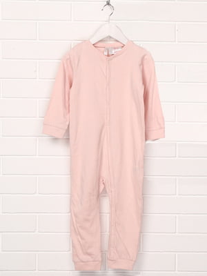 Пижама-комбинезон розовая | 5820402