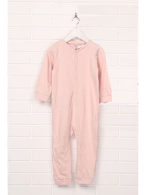 Пижама-комбинезон розовая | 5820495