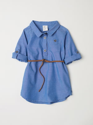 Сукня-сорочка синя | 5820500