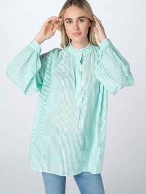 Блуза бірюзового кольору | 5819816