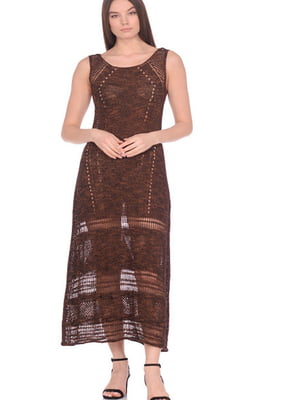 Платье коричневое | 5820050