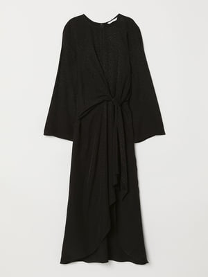 Платье черное с узором | 5820710