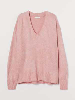 Пуловер розовый | 5824947