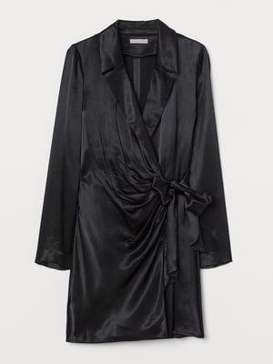 Платье-жакет черное | 5825035