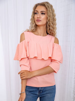 Блуза персикового кольору | 5825565