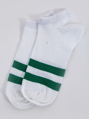 Шкарпетки білі в смужку | 5825690