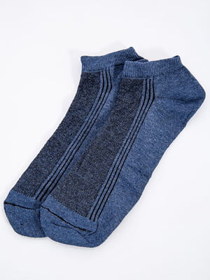 Шкарпетки сині в смужку | 5825693