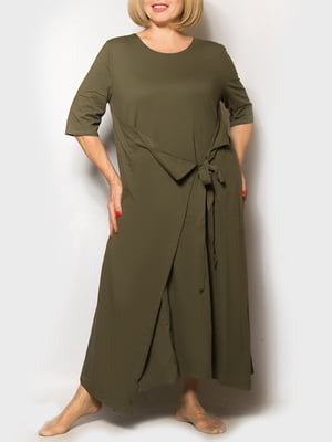 Сукня оливкового кольору | 5341690