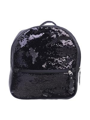 Рюкзак черный декорированный | 5834559