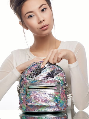 Рюкзак разноцветный декорированный | 5839504