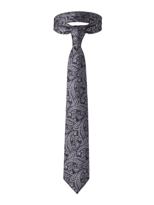Краватка сіра з візерунком | 5840777