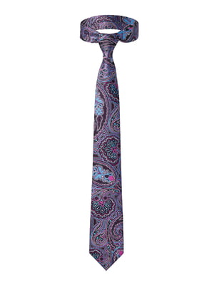 Краватка комбінованого кольору з візерунком | 5840783