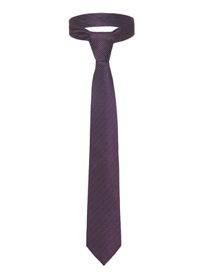 Галстук фиолетовый с узором | 5841103