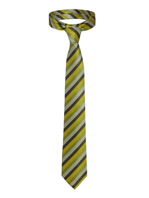 Краватка комбінованого кольору в смужку | 5841125