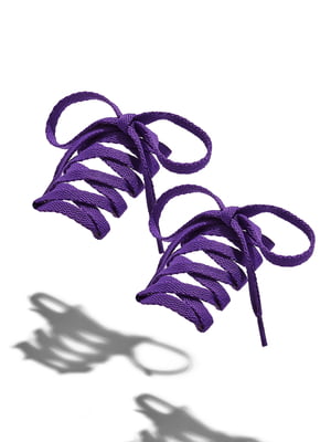 Шнурки для обуви фиолетовые | 5844722