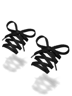 Шнурки для обуви черные | 5844849