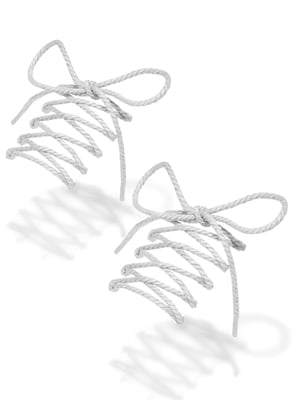 Шнурки для обуви белые | 5845011