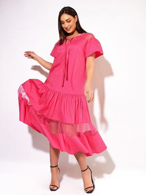Платье розовое | 5846641