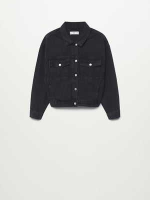 Куртка черная джинсовая | 5837328