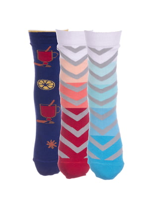 Шкарпетки різнокольорові | 5748346