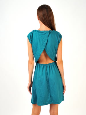 Сукня А-силуету бірюзового кольору | 5852023