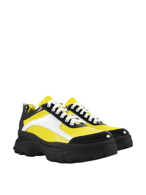 Кросівки жовто-чорні | 5834453