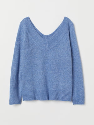 Пуловер синий | 5855792