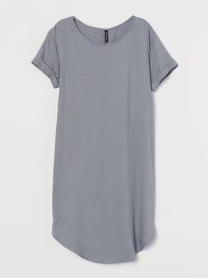 Сукня-футболка сіра | 5855968