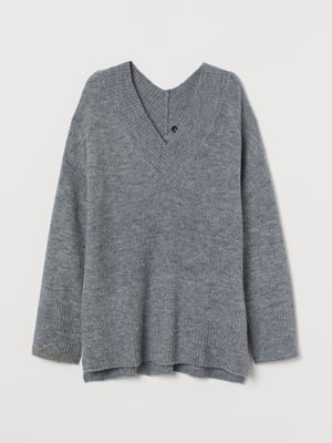 Пуловер серый | 5856152