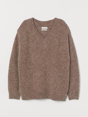 Пуловер коричневый | 5860901