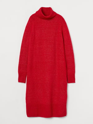 Платье-свитер красное | 5861018