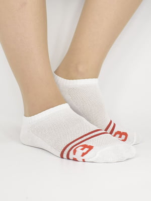 Шкарпетки білі в смужку | 5871594