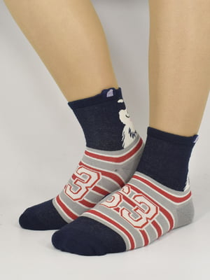 Шкарпетки різнокольорові в смужку | 5870758