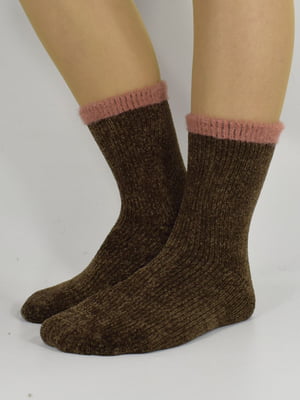Шкарпетки коричневі | 5871036