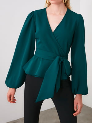 Блуза зелена | 5873031
