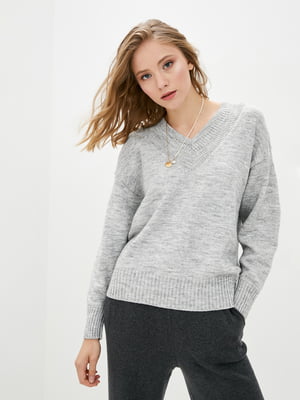 Пуловер светло-серый | 5875857