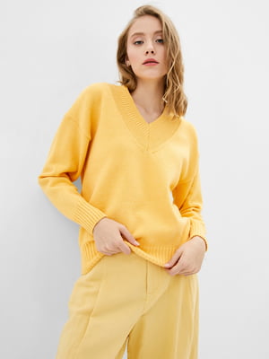 Пуловер желтый | 5875858