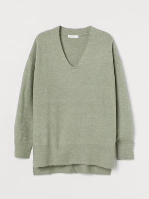 Пуловер светло-зеленый | 5879616