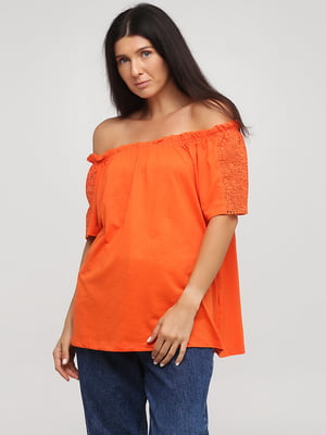 Блуза оранжевая | 5898769