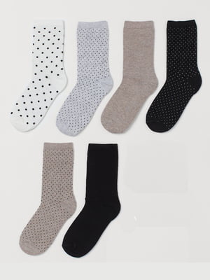 Набір шкарпеток (6 пар) | 5874525