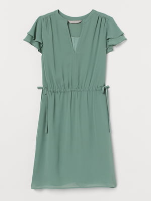 Сукня А-силуету зелена | 5903339