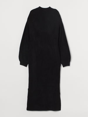 Платье вязаное черное | 5903603