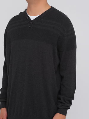 Пуловер темно-серый | 5899364