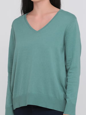 Пуловер зеленый | 5899409