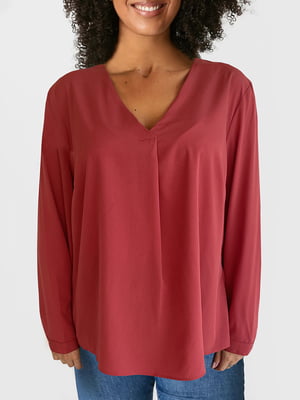 Блуза теракотового кольору | 5904356