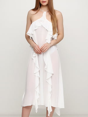 Сукня в білизняному стилі біла | 5904437