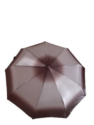 Зонт-полуавтомат коричневый | 5904923