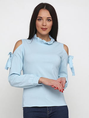 Блуза блакитна | 5899932