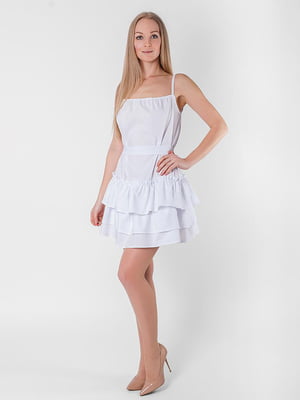Платье А-силуэта белое | 5900050