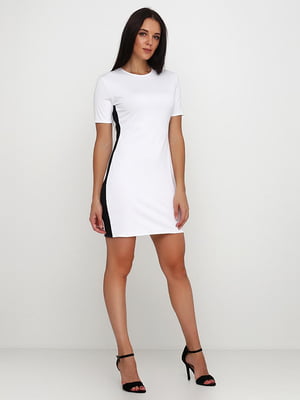 Сукня-футболка біла | 5900066